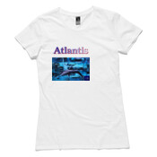 Atlantis - Women's Wafer Boutique Fashion Tee by 'As Colour ' 